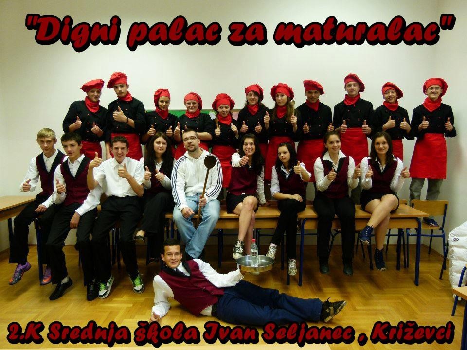 Digni palac za maturalac: 2.k, Srednja škola Križevci