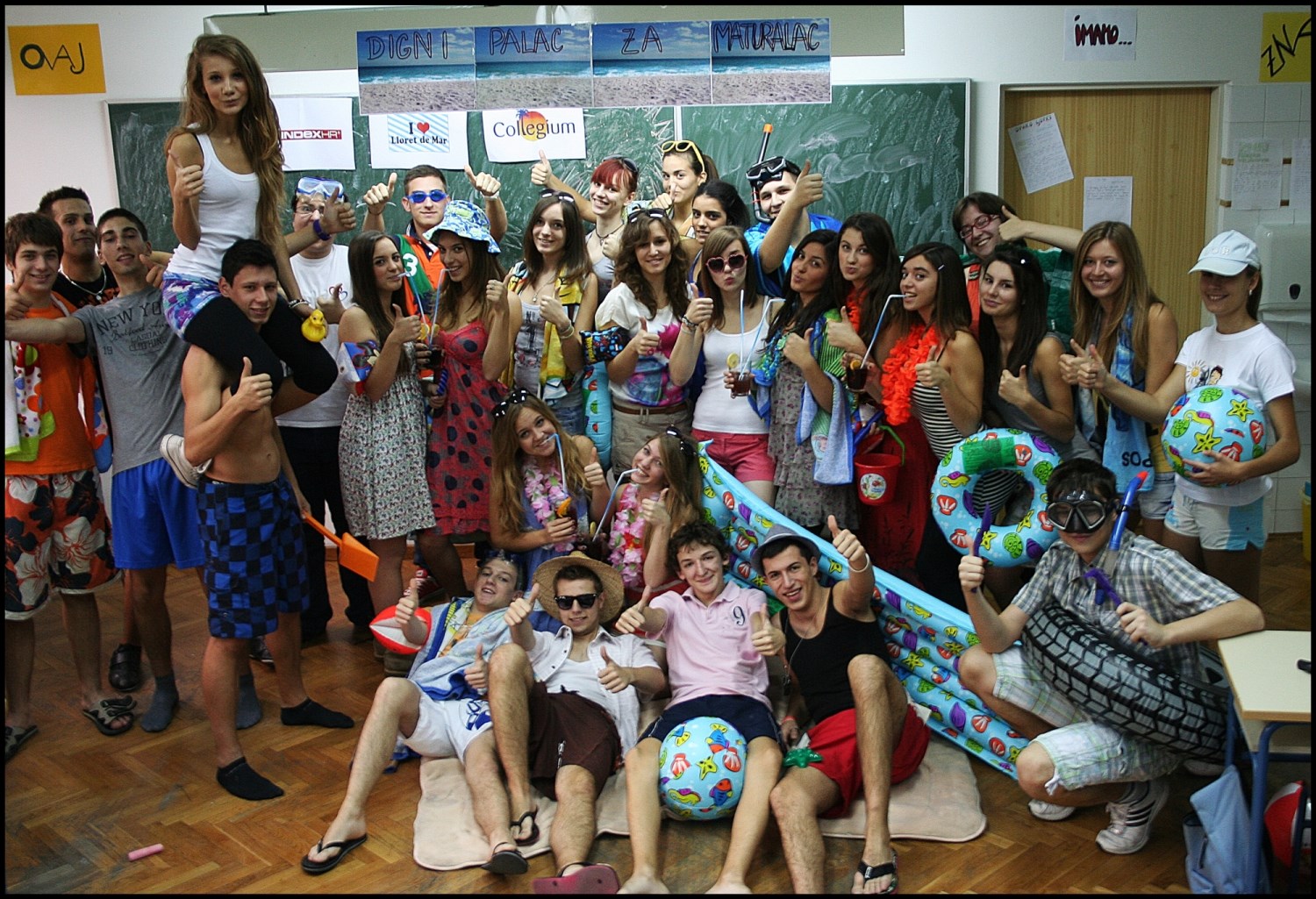 Digni palac za maturalac: 3.f, gimn. Lucijana Vranjanina, ZG