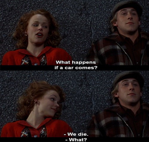 But we die together...