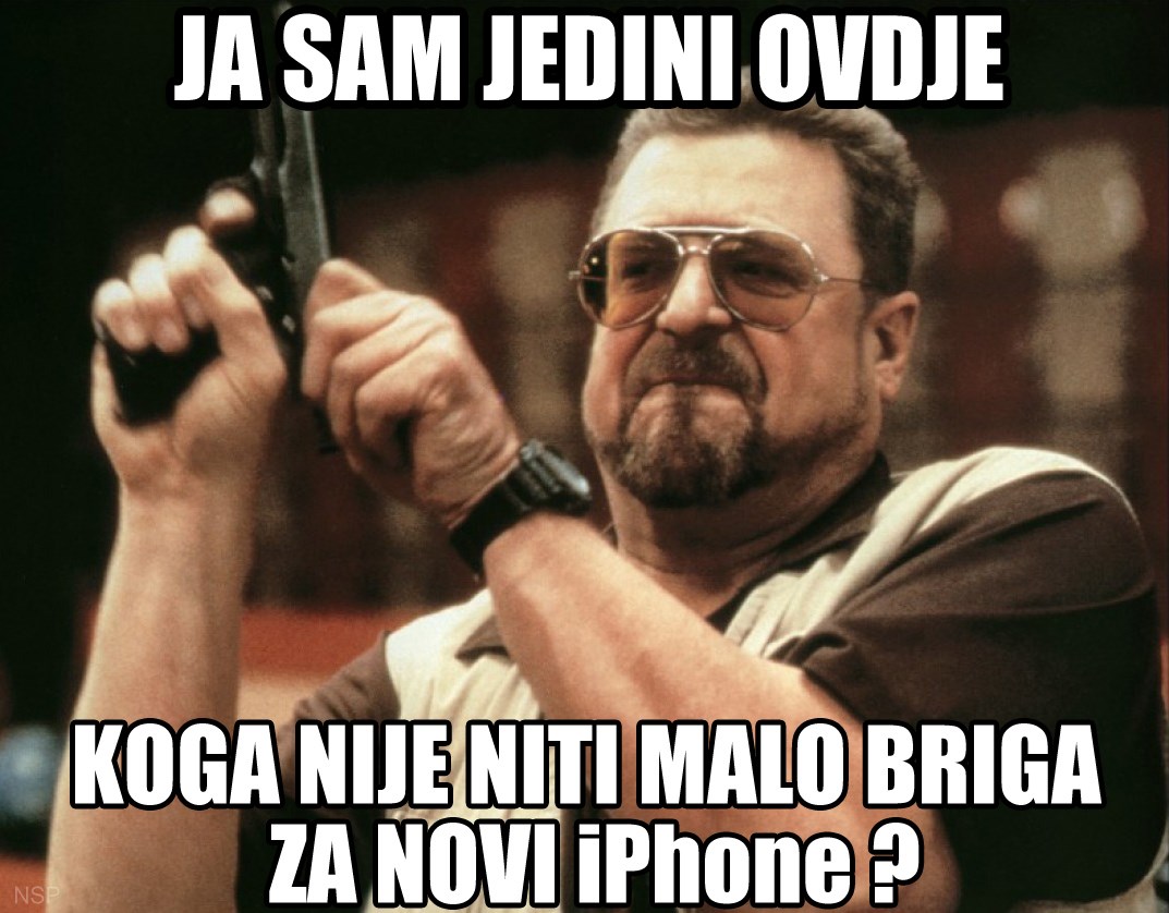 IPHONE - Baš me briga!