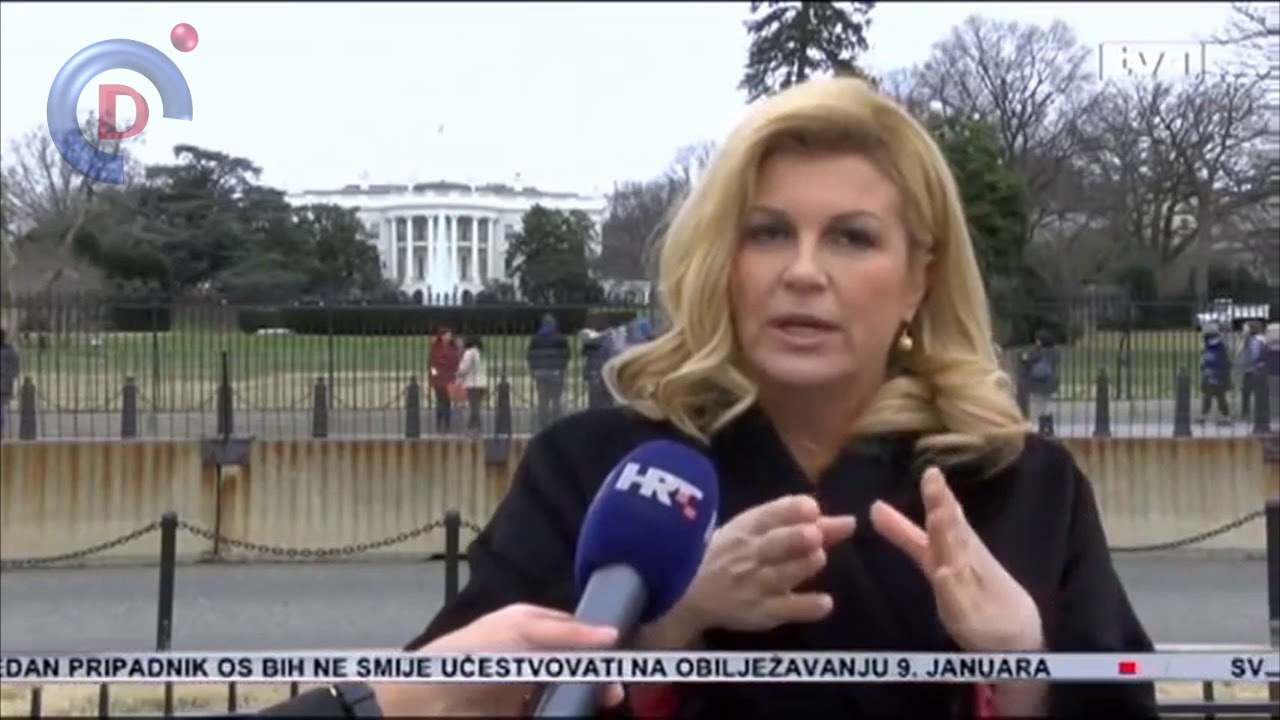 Ekskluzivno! Što je predsjednica Kolinda zapravo izjavila ispred ''Bijele kuće???