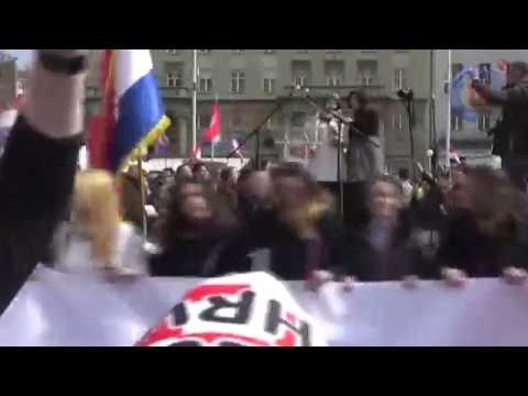 Dernek na prosvjedu protiv Istanbulske konvencije