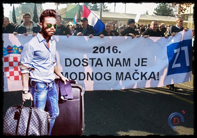 Veliki prosvjed hrvatskih branitelja u Zagrebu!