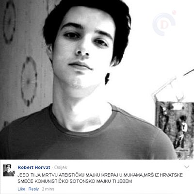 Ovako katolici na društvenim mrežama vole sve one koji su ateisti...