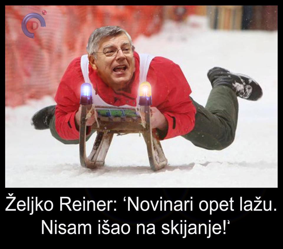Nije na skijanju....