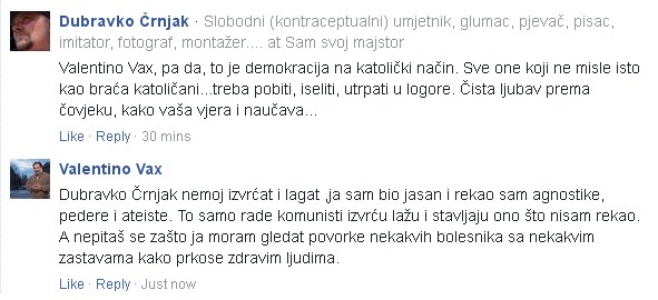 Ljubi bližnjega svoga iliti...''nemoj izvrćat''
