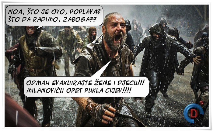 Pukla cijev...