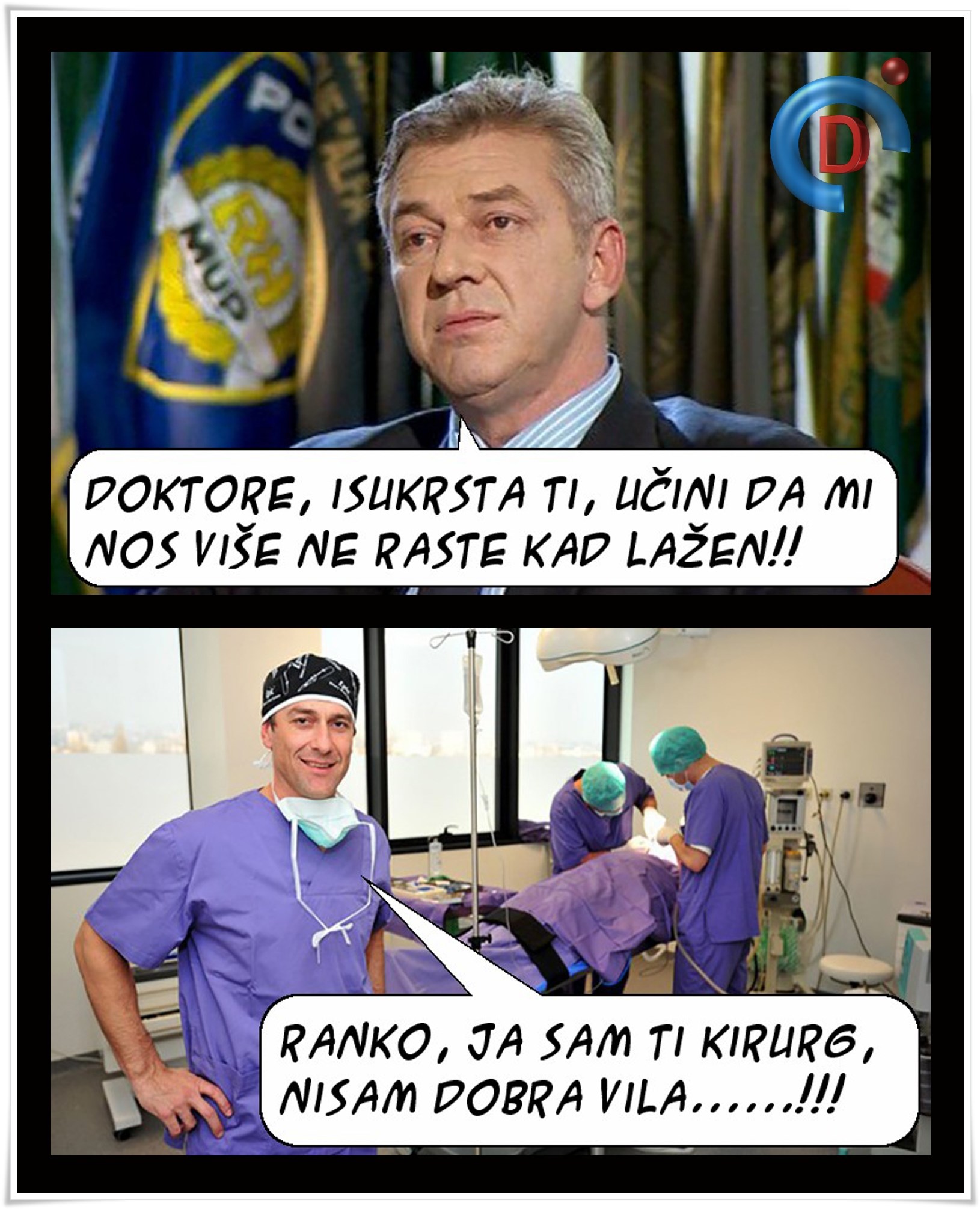 Operacija ''Nos''...(par sati prije zahvata)