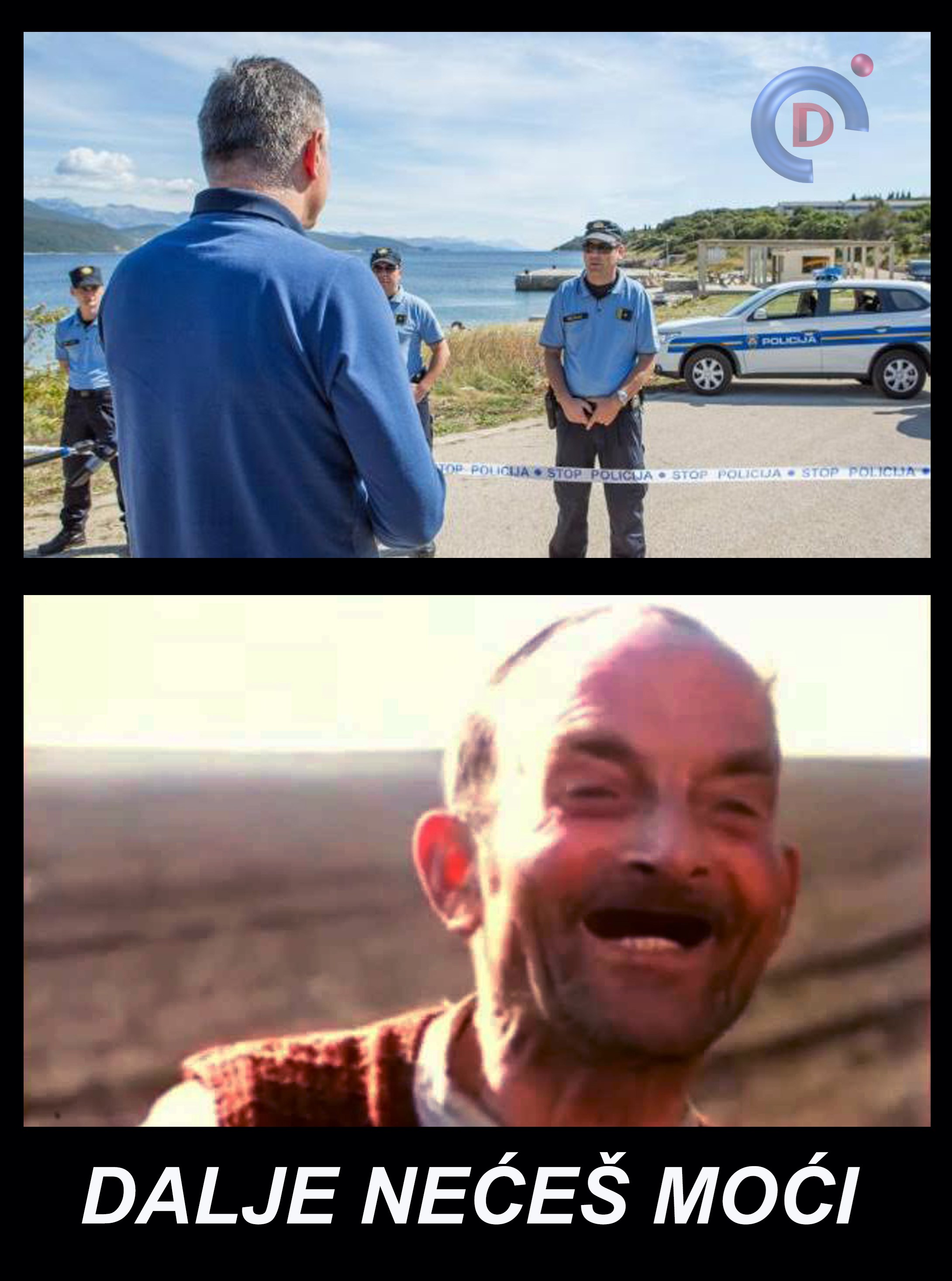 Karamarko zaustavljen na putu za Prevlaku