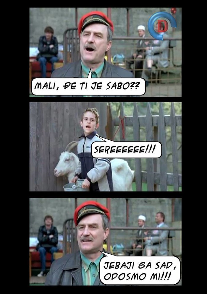 Đe je Sabo????