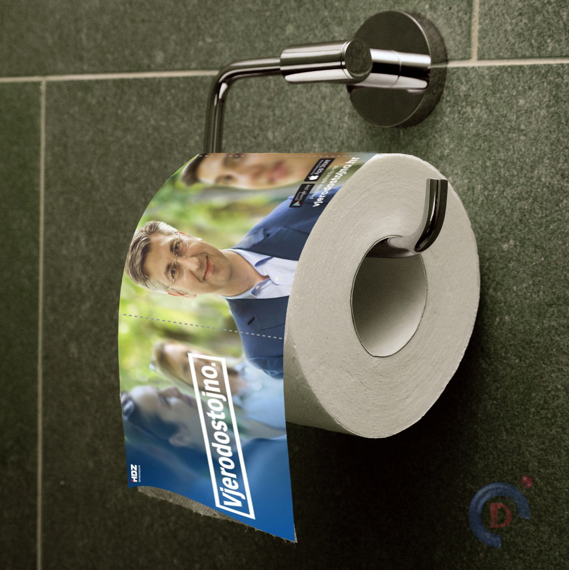 Ono kad iskaču i iz WC papira...