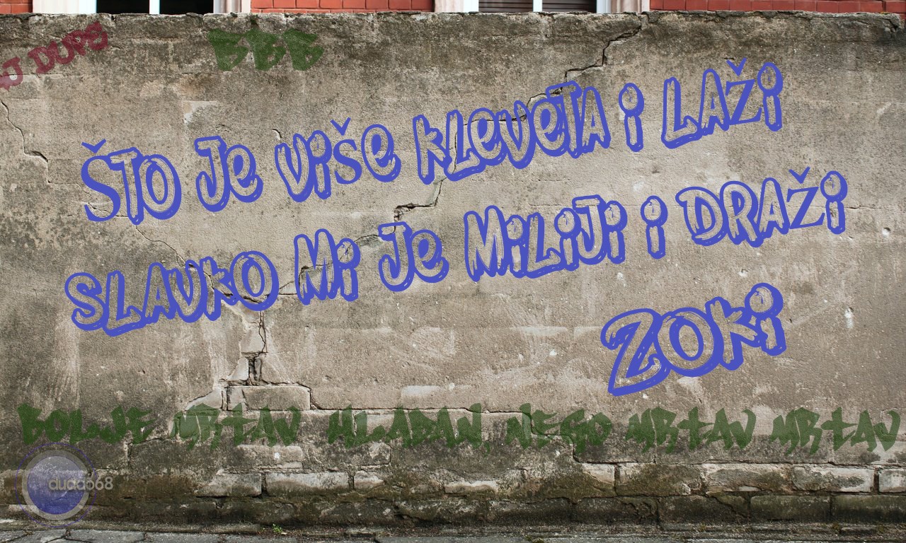 Idila u stranci....i na zidu!