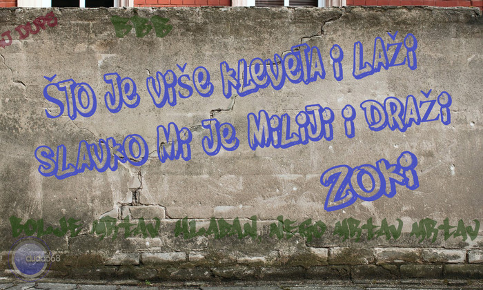 Idila u stranci....i na zidu!