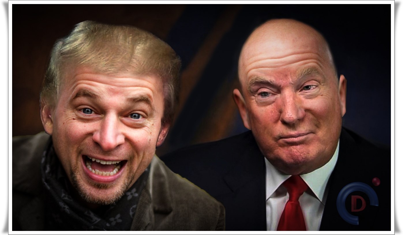 Rene Bitorajac i Donald Trump, iz albuma ''Foto male''