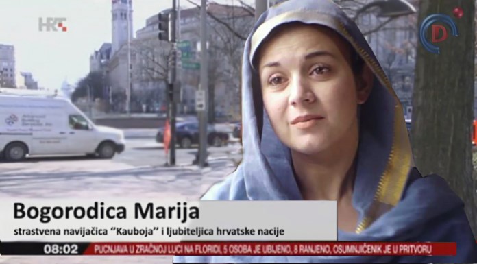 Na veliku žalost navijača ''Kauboja'', Gospa je dan provela u Washingtonu, ugledajuć se na našu uzvišenu Precjen'cu