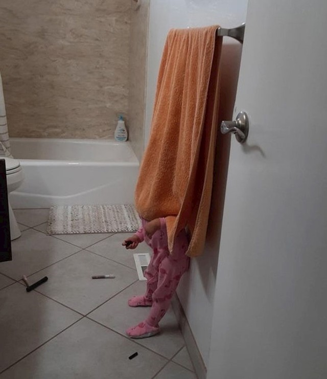 "Moja kći se skrila."