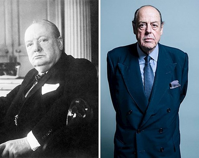 Winston Churchill i Nicholas Soames