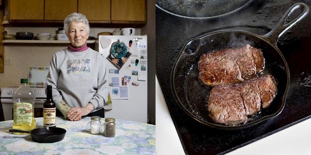 Susann Soresen, Homer, Aljaska. Losov odrezak.