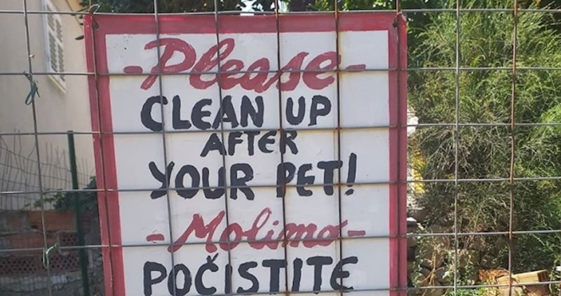 Pogledajte urnebesan način na koji je netko grafički prikazao ovaj natpis