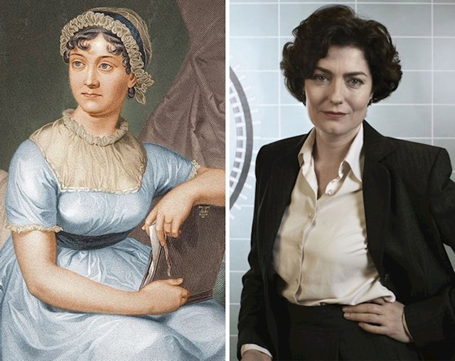 Jane Austen i Anna Chancellor