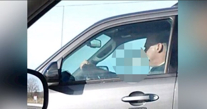 Ovaj čovjek tijekom vožnje fotografirao je čudan prizor