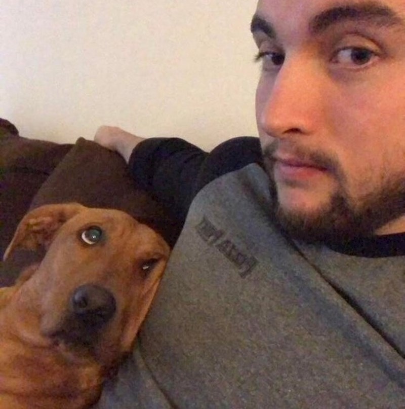 „Ja sam pas, a ovo je moj dečko."