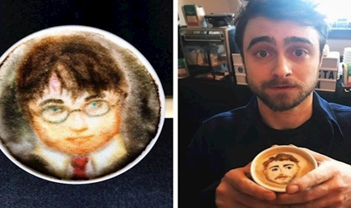 Ovaj barista radi nevjerojatne portrete slavnih osoba na pjeni od kave