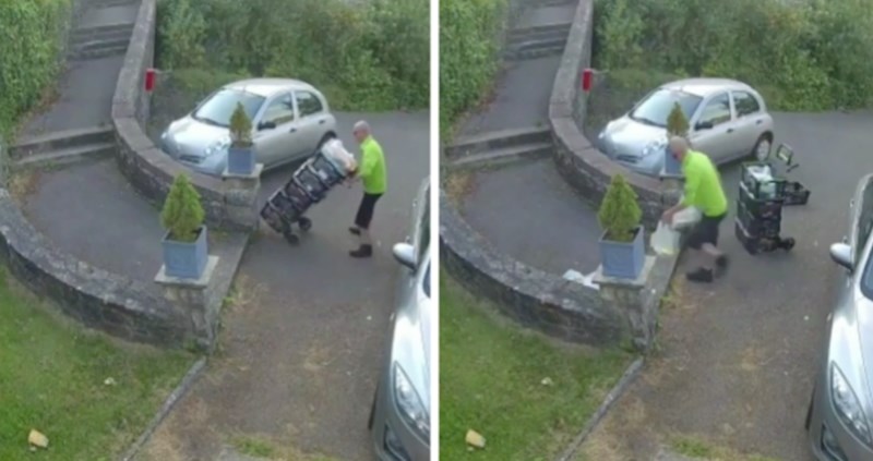 Dostavljač je ostavio namirnice, a osobu koja ih je naručila dočekao je potpuni kaos