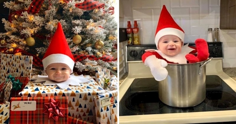 Ova majka fotografirala je sina od početka prosinca do Božića kako bi kreirala neodoljivi adventski kalendar