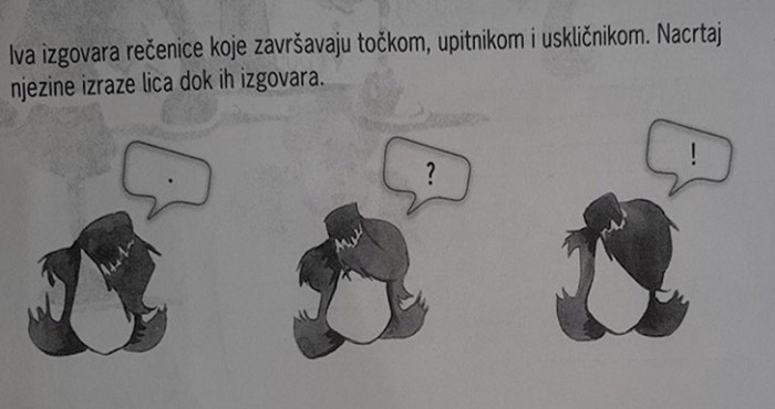 Možete li vi riješiti ovo pitanje iz hrvatskog jezika za djecu iz drugog razreda osnovne škole?