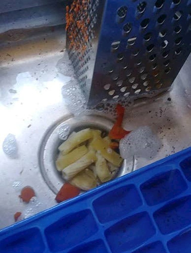 #15 I za kraj, ovaj cimer kojem ne bi trebalo biti dozvoljeno korištenje sudopera: