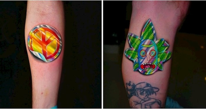 Brazilski umjetnik stvara tetovaže koje izgledaju kao privremene naljepnice i ljudi ih obožavaju