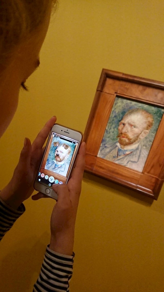 „Odveo sam kćer na izložbu Van Gogha."