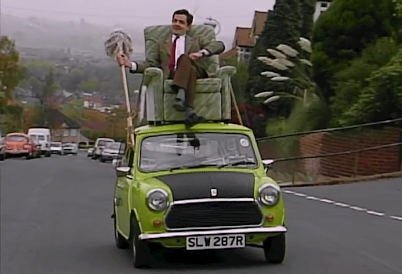 Rowan Atkinson kao Mr. Bean.