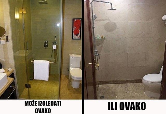 #2 WC i tuš kabina obično se nalaze u istom prostoru.