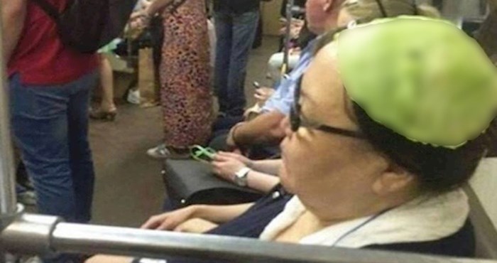 Ova žena odlučila je improvizirati, ovakav šešir još nismo vidjeli