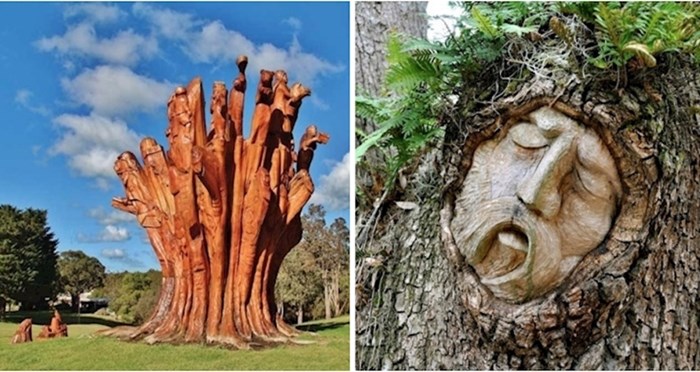Mrtva stabla rezbarenjem pretvaraju u javnu umjetnost. Ovo morate vidjeti!