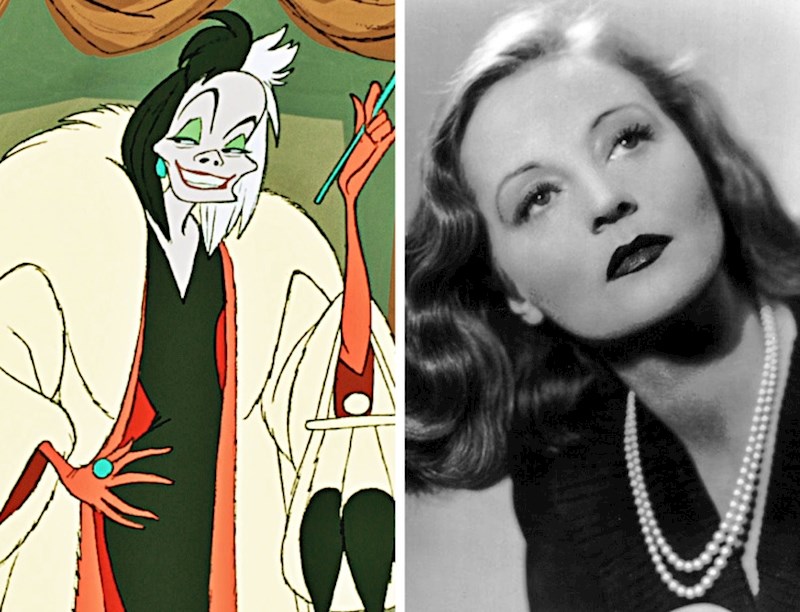 Cruella de Vil - Tallulah Bankhead