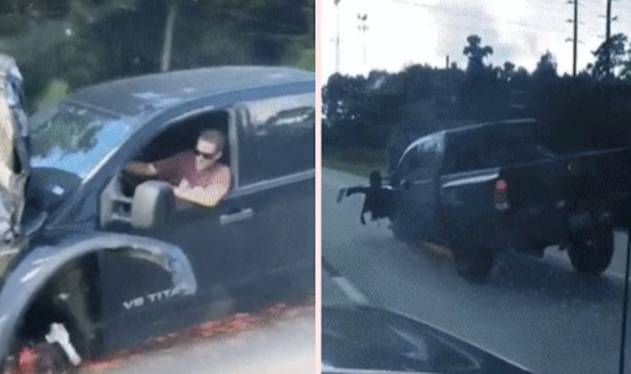 Vozač je na cesti snimio uznemirujući prizor, pogledajte što je netko vozio