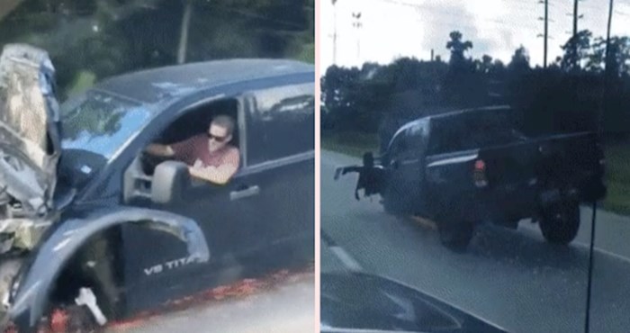 Vozač je na cesti snimio uznemirujući prizor, pogledajte što je netko vozio