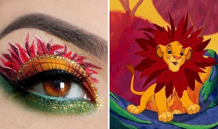 16 zadivljujućih make-upa, inspiriranih Disneyevim animiranim likovima