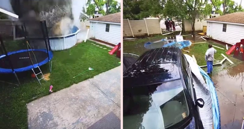 Pogledajte kako je izgledalo stravično uništenje ovog dvorišta