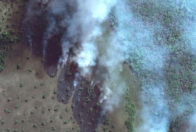 #1 Prizor Amazonske prašume u plamenu je poražavajuć.