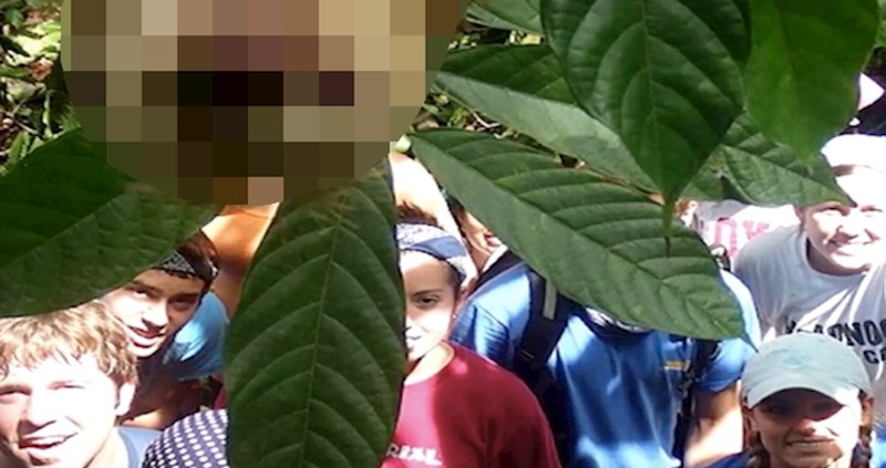 Ova fotografija ne bi bila ni upola dobra bez ovog slatkog stvorenja