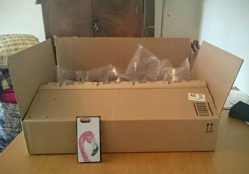 "Ozbiljno, Amazon. Je li ovo doista jedina kutija koju ste imali?"