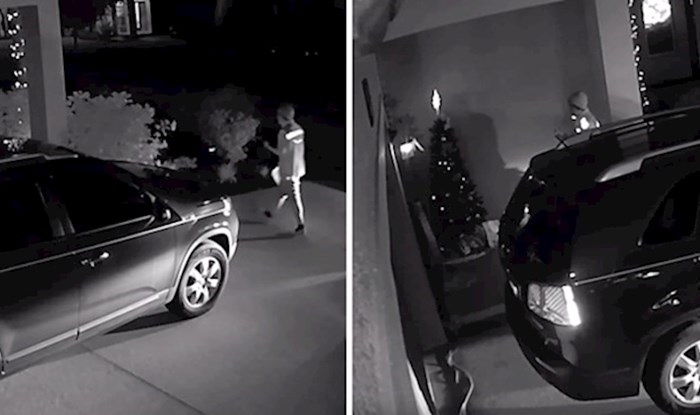VIDEO Dostavljač je na adresi fotografirao paket, a onda se dogodilo nešto bezobrazno