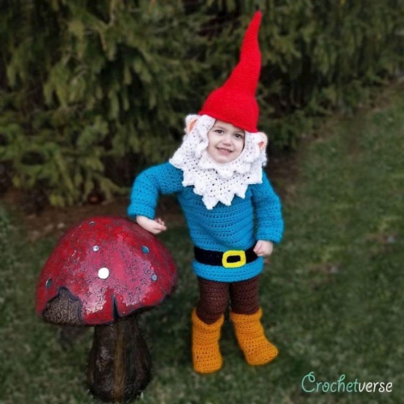 #1 Kostim vrtnog patuljka.