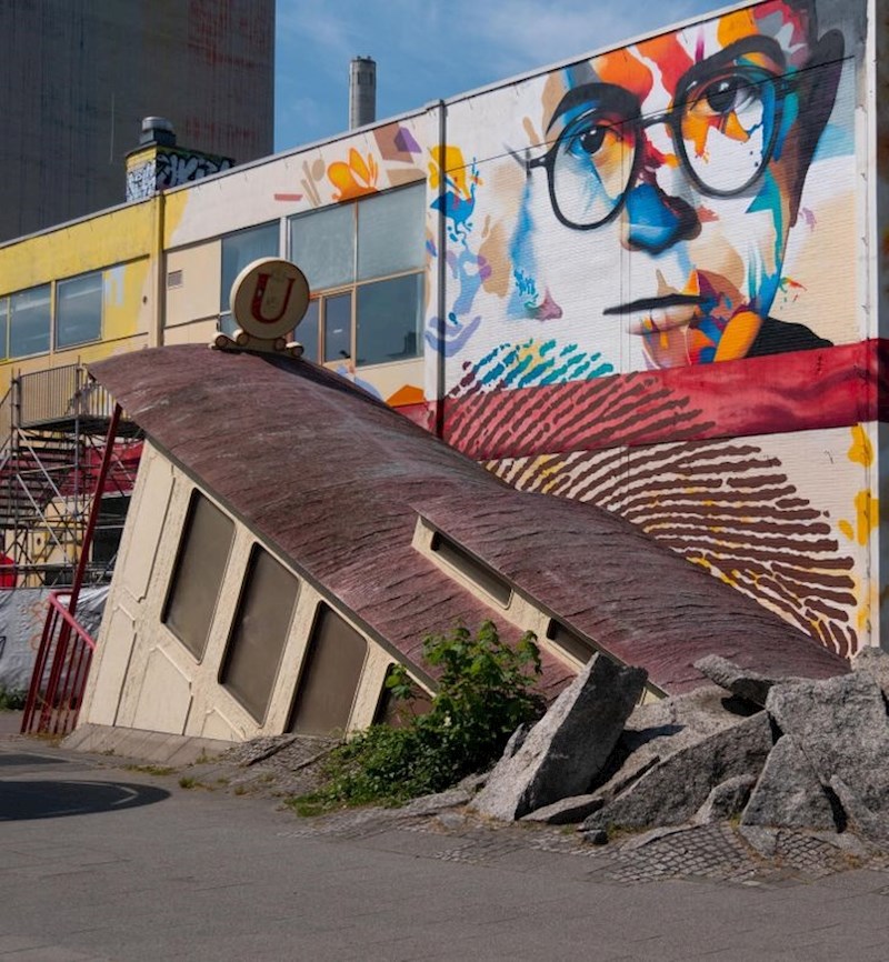 “Ovaj ulaz u metro u mom gradu.”