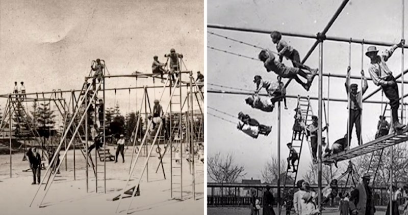 VIDEO Nevjerojatna i za današnje pojmove preopasna dječja igrališta