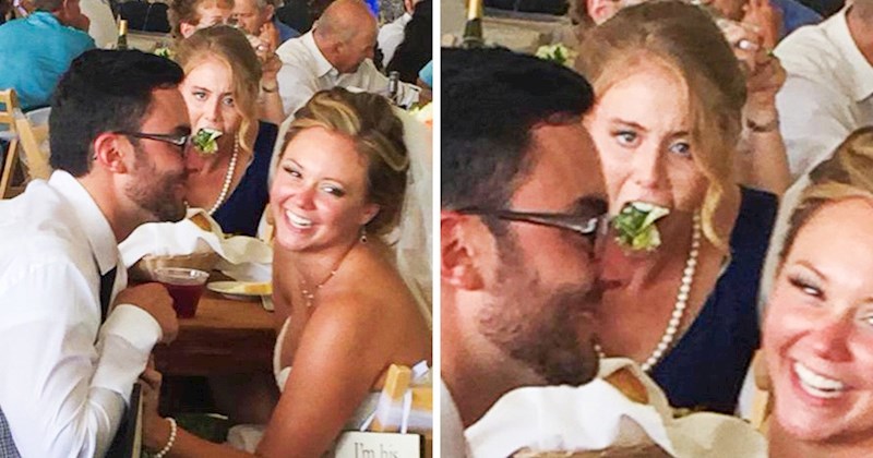 "Snimila sam ovu fotografiju pokušavajući dobiti zabavnu fotografiju mladenke i nevjeste. Najbolji izbor ikad."